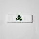 Повязка HK Army skull sweatband white/neon